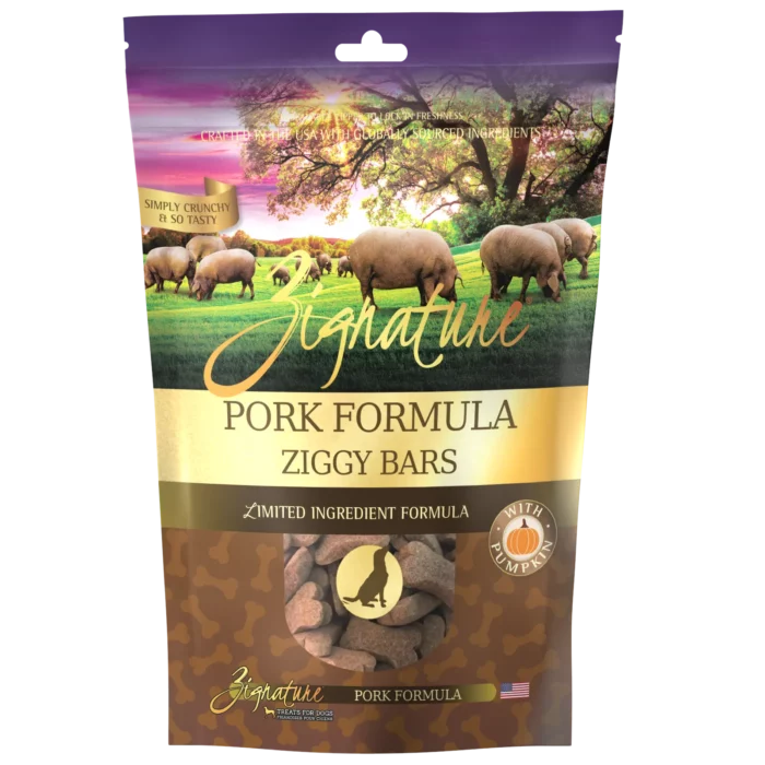 Zignature Pork Formula Ziggy Bars