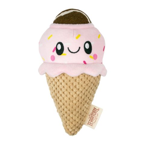 Territory Toys Ice Cream 2-in-1 Dog Toy