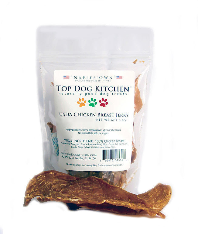 Top Dog Kitchen USDA Chicken Breast Jerky 4 oz