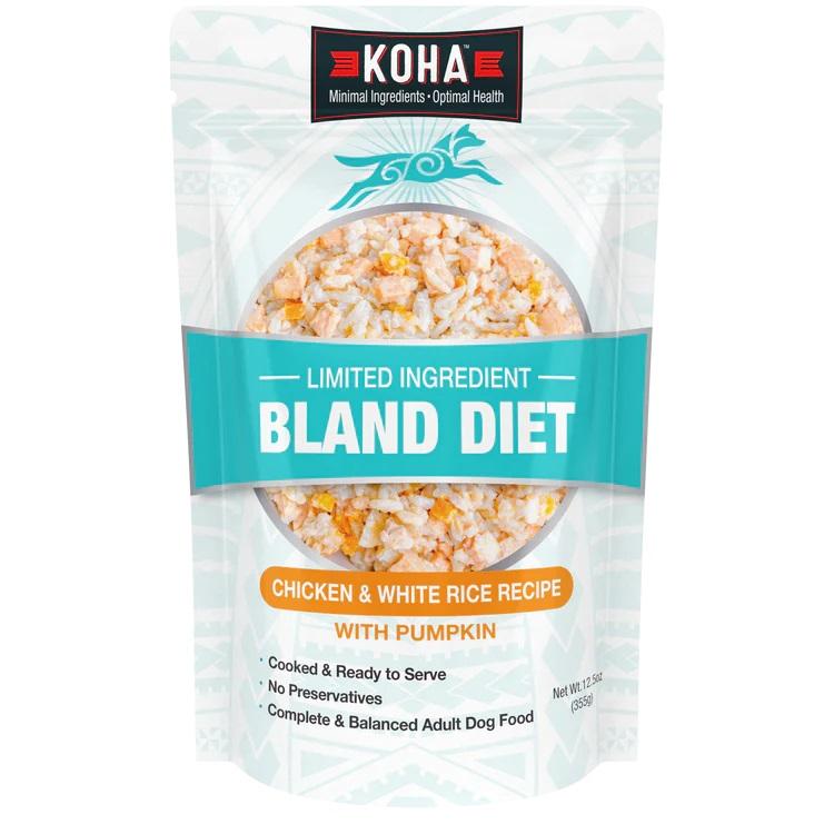 Koha Limited Ingredient Bland Diet Chicken and White Rice Recipe With Pumpkin