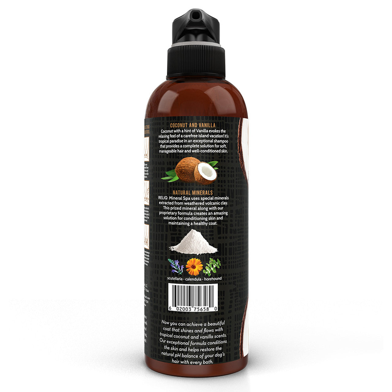 RELIQ Mineral Spa Shampoo Coconut 16.9 oz