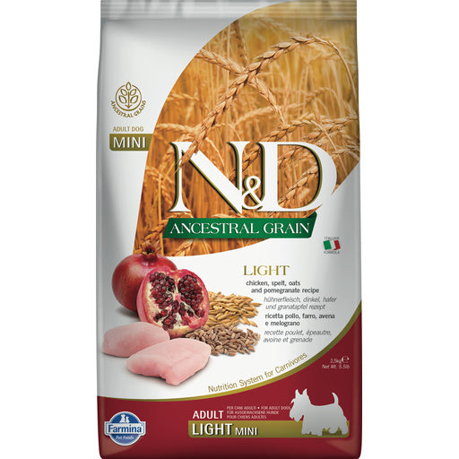 Farmina Dog Dry ANCESTRAL GRAIN Chicken & Pomegranate Light Mini 5.5#
