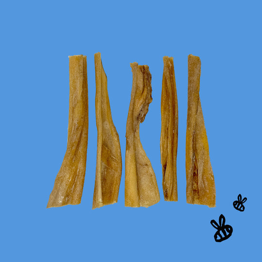 Honey I'm Home!: Honey Coated Buffalo 6" Collagen Strips