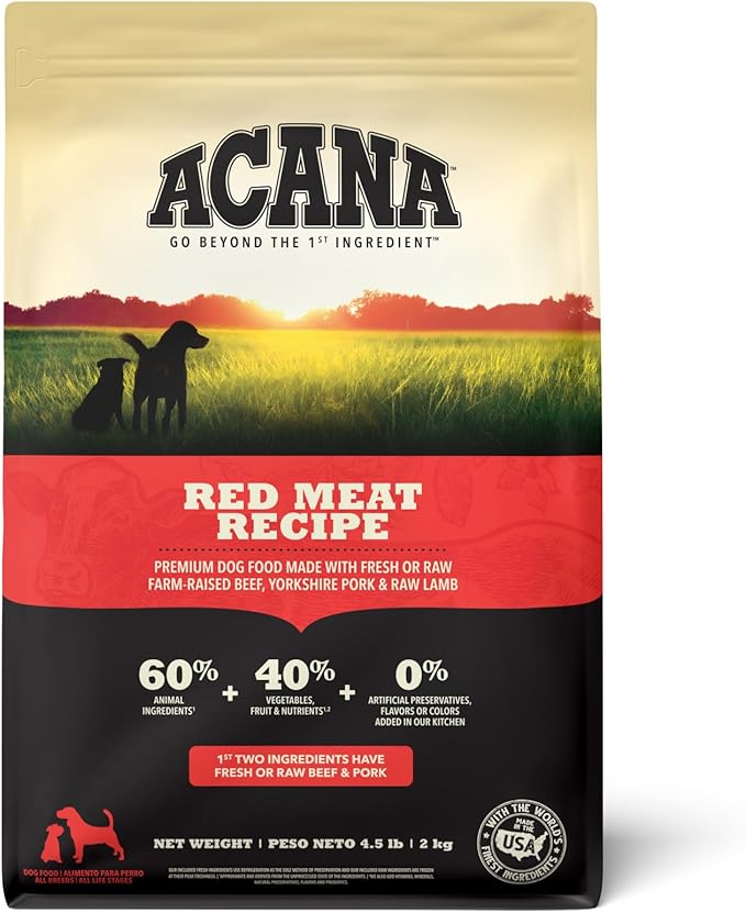 Acana: Red Meat Recipe 4.5lb Bag
