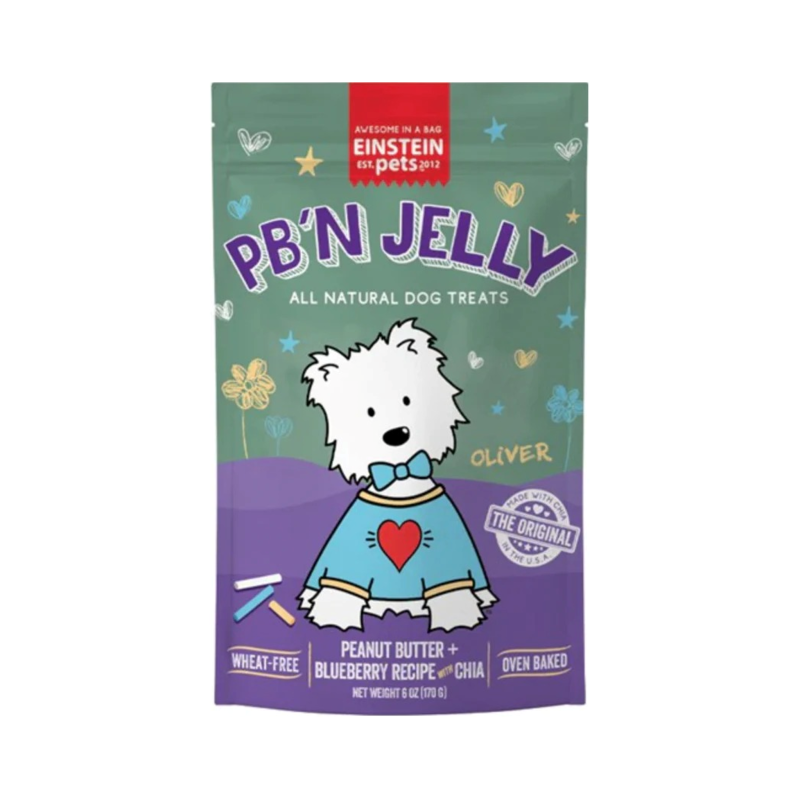 Wonder Bark Everyday All Natural Grain-Free Dog Treats: PB N Jelly