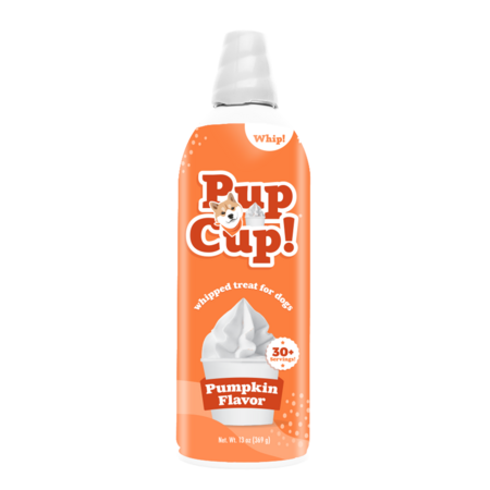 Pup Cup: Whipped Treats for Dogs - Whipped Pumpkin 13oz Can
