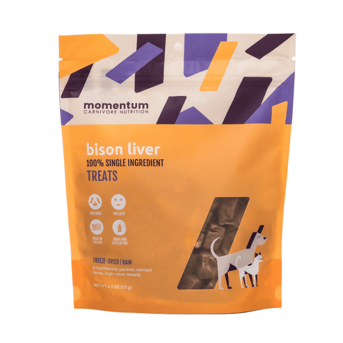Momentum FD Bison Liver Dog Treats