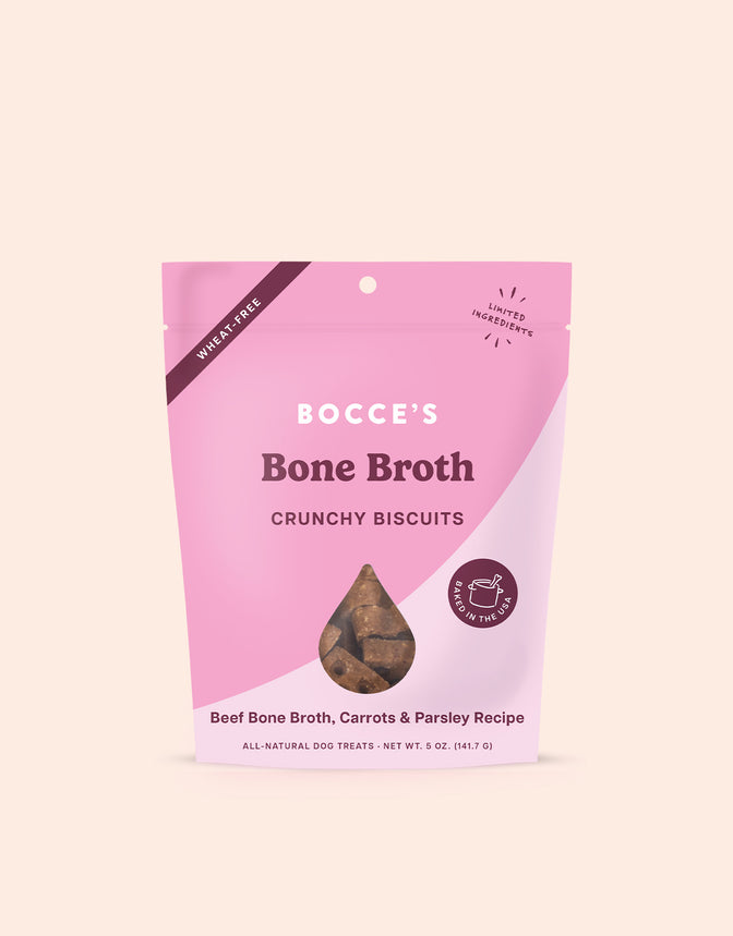 Bocce's Bone Broth Crunchy Biscuits