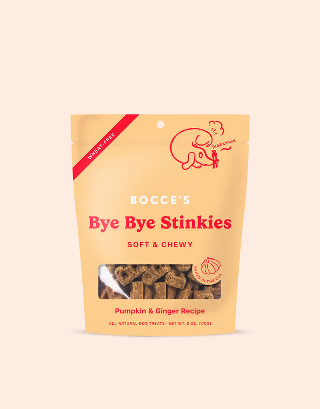 Bocce's: Soft & Chewy - Bye Bye Stinkies Treats 6oz Bag