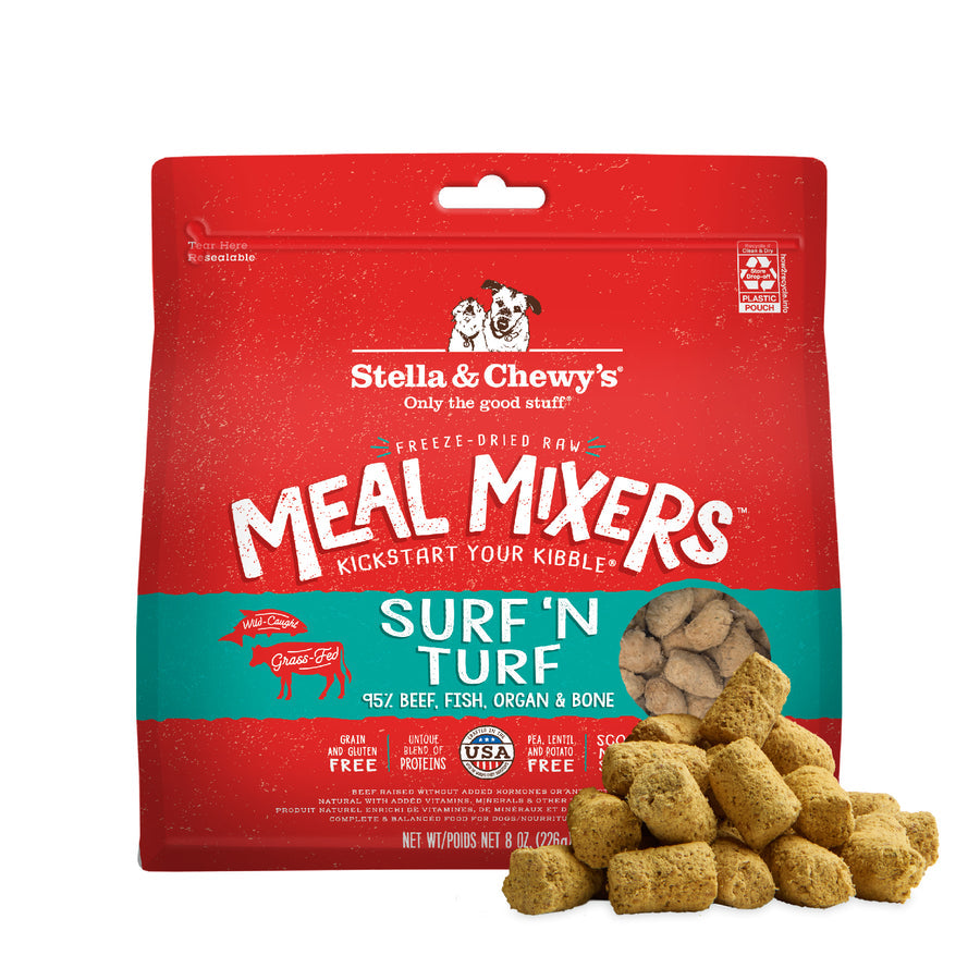 Stella & Chewy's: Freeze-Dried Raw - Surf 'N Turf 3.5oz bag