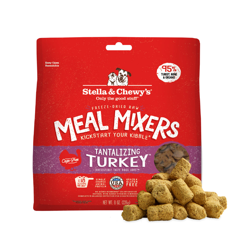 Stella & Chewy's: Freeze- Dried Raw Meal Mixers - Tantalizing Turkey 8oz