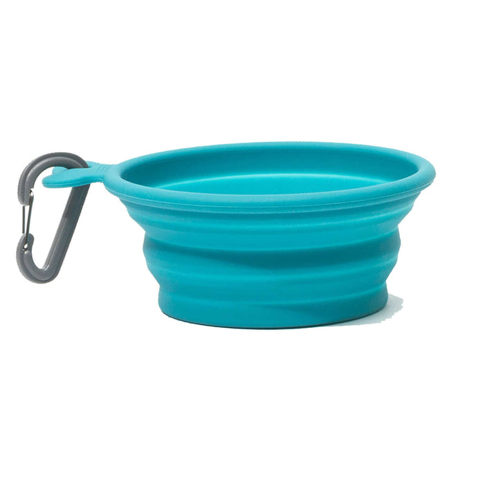 Messy Mutts: Collapsible Silicone Dog Bowl Feeder