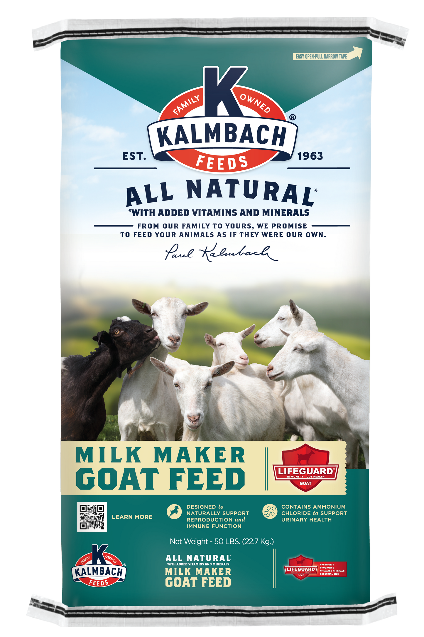 kalmbach goat 17% Milk maker 50 lb