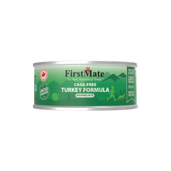 FirstMate: Cage-Free Turkey Cat Food Can 3.2oz