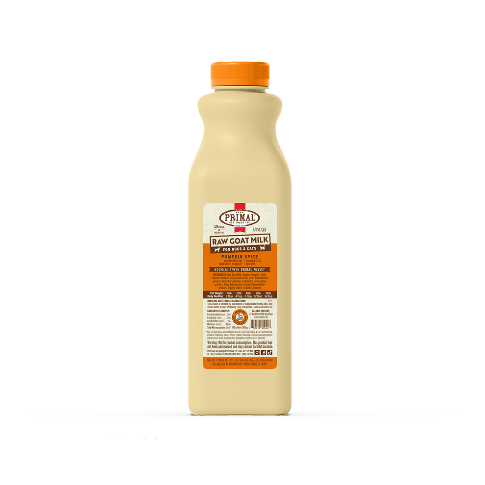 Primal Goat Milk Pumpkin Spice