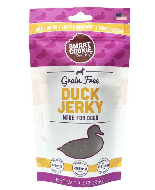 Smart Cookie Barkery Duck Jerky Dog Treats