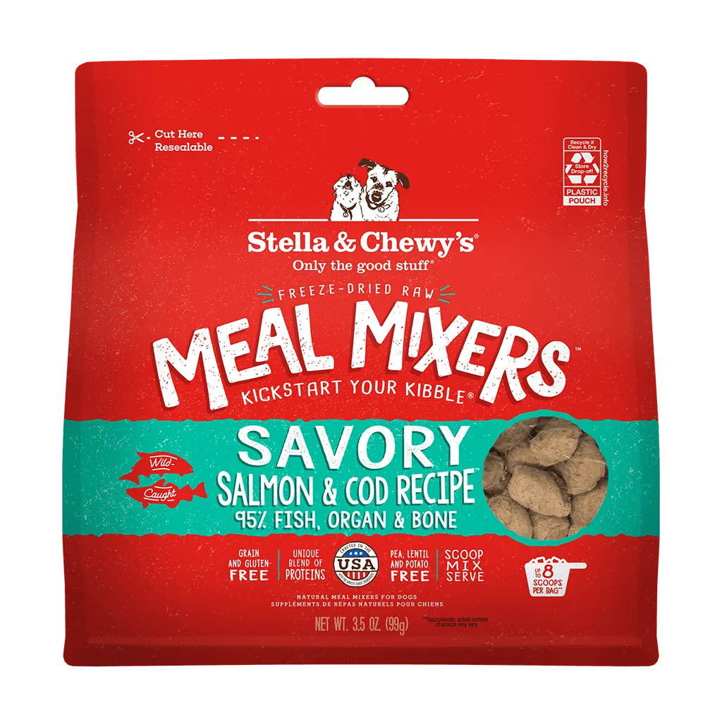 Savory Salmon & Cod Meal Mixers