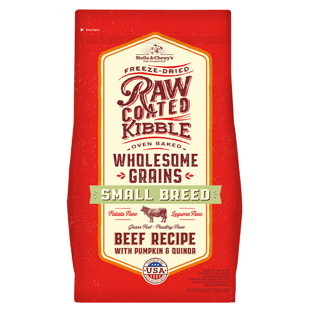 Stella & Chewy's: Wholesome Grains Small Breed - Beef Recipe with Pumpkin & Quinoa 3.5lb Bag