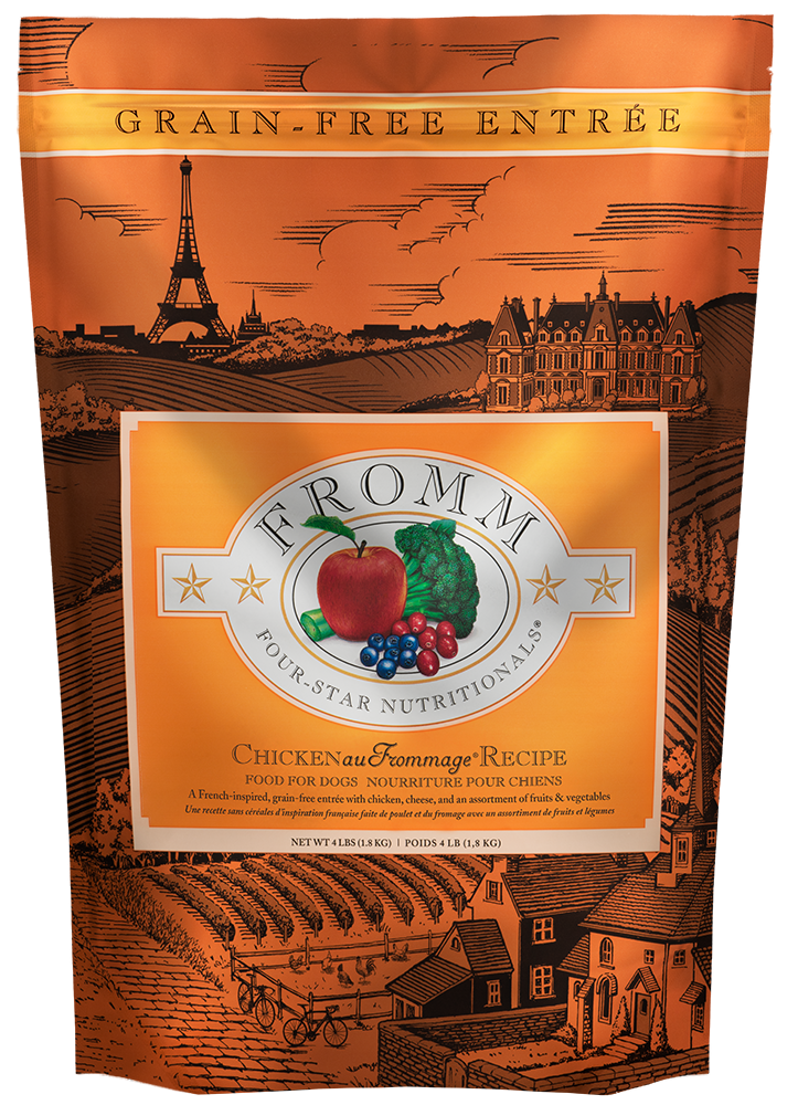 Fromm Four-Star Dry Dog Food - Chicken Au Frommage® Recipe