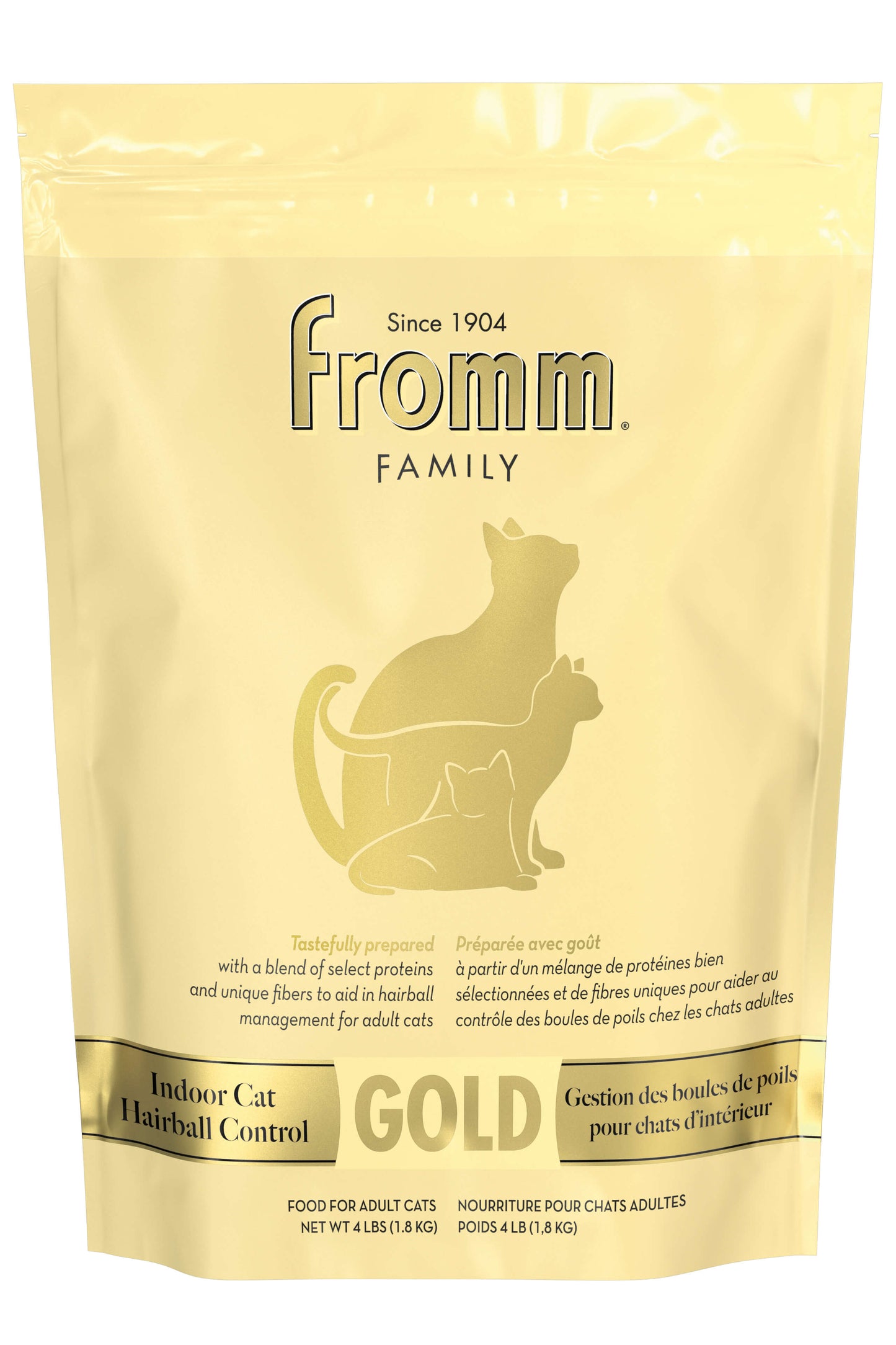 Fromm: Gold - Indoor Cat 4lb Bag Cat Food