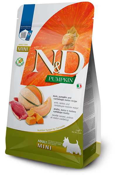 Farmina N&D Duck, Pumpkin, & Cantaloupe 4.4lb Mini