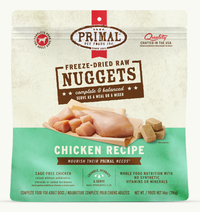 Canine Freeze Dried Nuggets Chicken