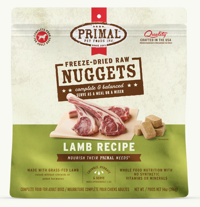 Primal Canine Lamb Freeze Dried Formula