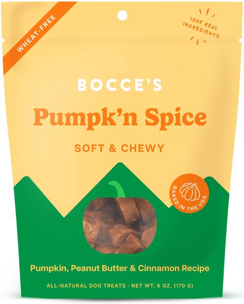 Bocce's Pumpkin Spice Soft & Chewy 6oz