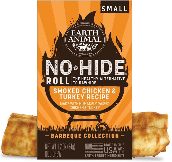 Earth Animal: No Hide - Smoked Chicken & Turkey Recipe Roll