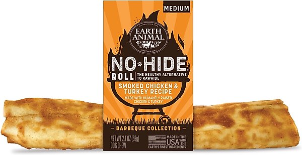 Earth Animal: No Hide - Smoked Chicken & Turkey Recipe Roll