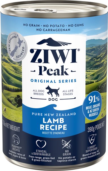 ZIWI Peak Original Series Pure New Zealand Lamb 13.75oz Canned Dog Food