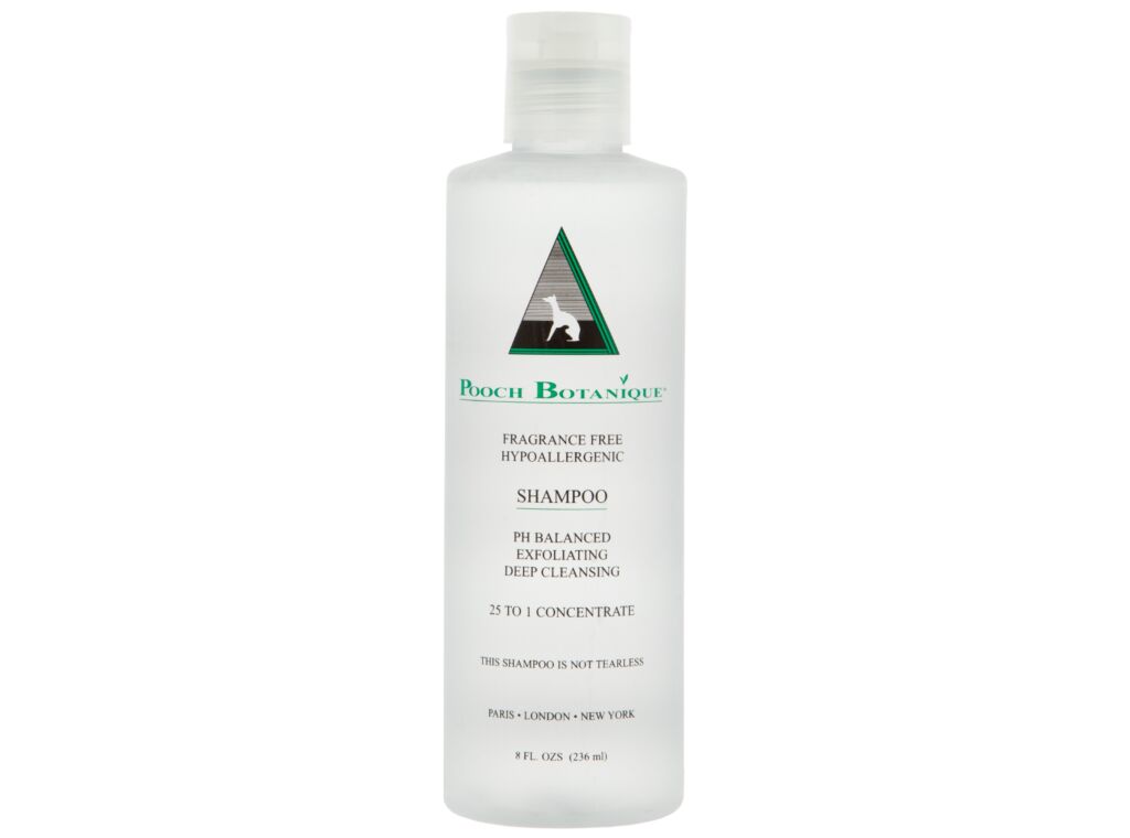 Pooch Botanique 25 To 1 Fragrance Free Hypoallergenic Shampoo 8 oz
