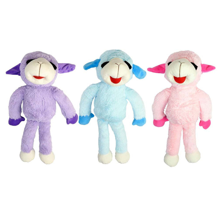 Multipet Pet Envy Floppy Lamb Chop 20" - Assorted Dog Toy