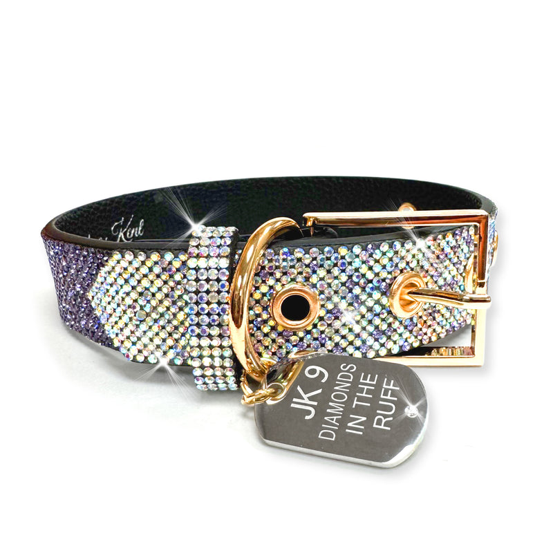Jacquline Kent: Diamonds in the Ruff - Purple Ombré