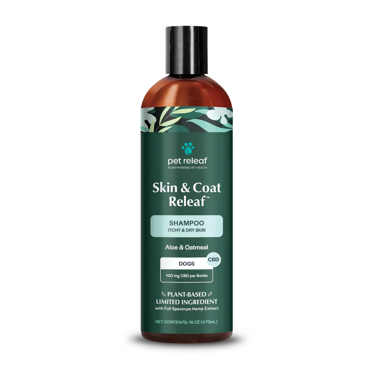 Pet Releaf Itchy & Dry Skin CBD Shampoo for Dogs