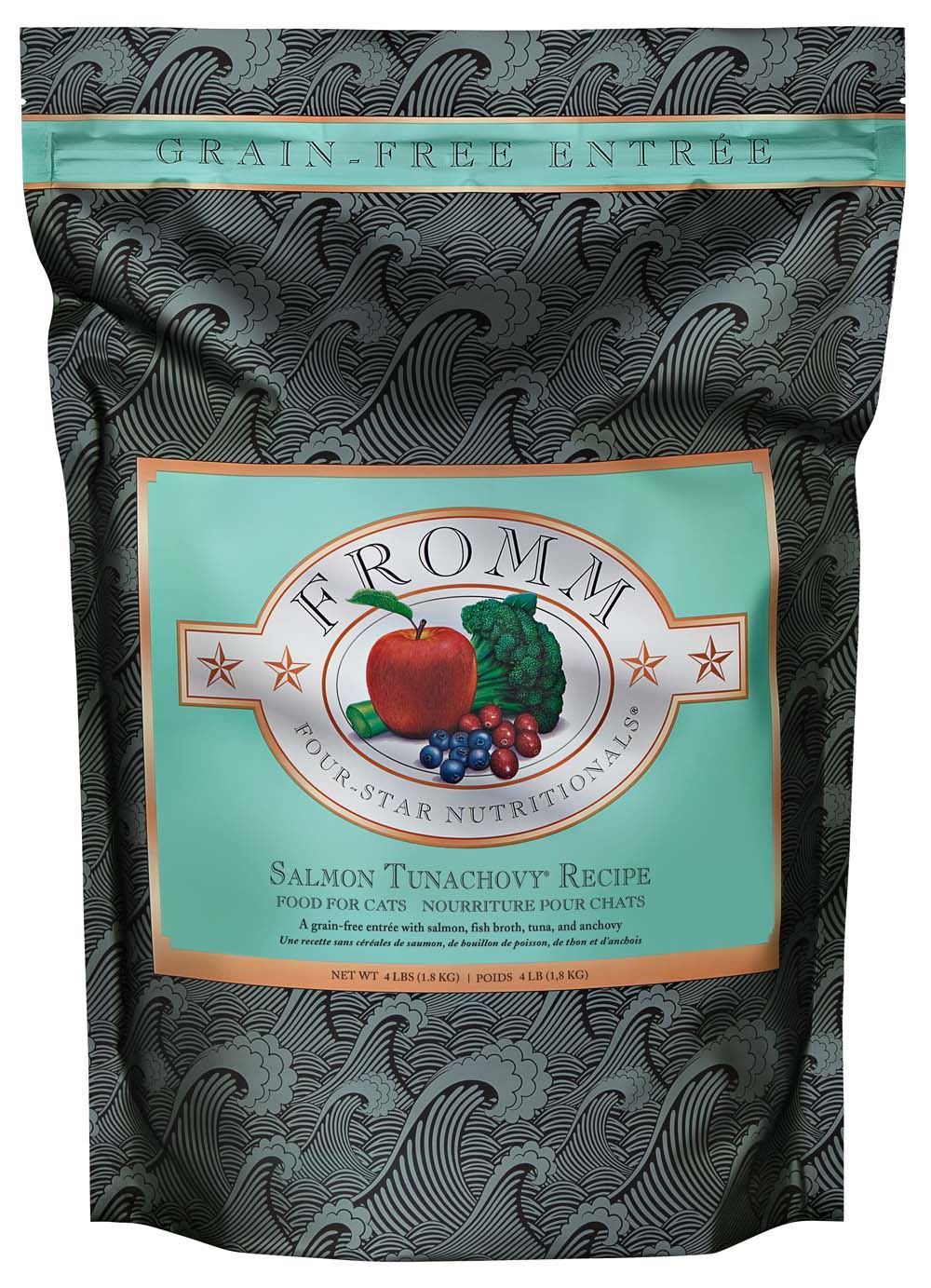 Fromm: Four Star Nutritionals - Salmon Tunachovy 4lb Bag Cat Food