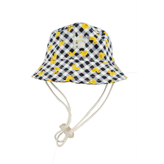 Barker's Bowtique Ducks-Plaid Rain Hat