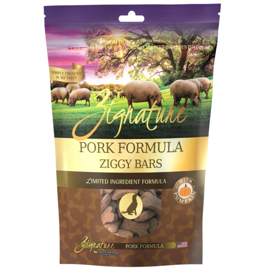 Zignature Pork Formula Ziggy Bars