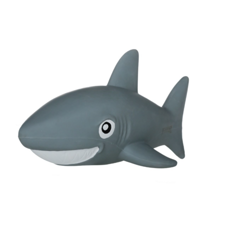 Territory Dog Toy Latex Shark Grey 8.8"