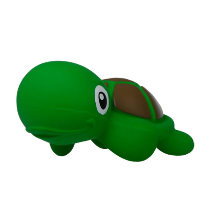 Territory Dog Toy Latex Turtle Green 4.7"