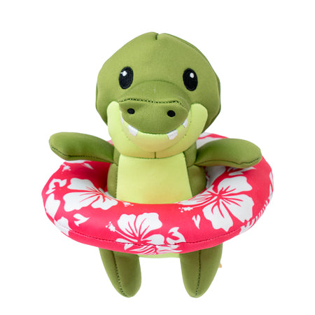 Territory Dog Toy Plush Floating Gator 8"