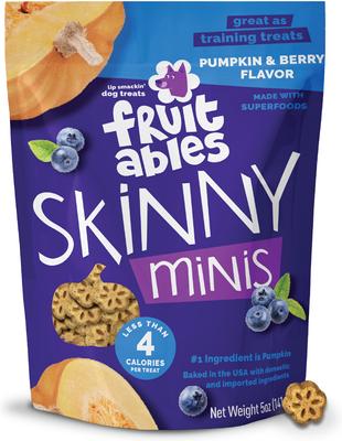 Fruitables: Skinny Minis 5oz Bag - Pumpkin & Berry Flavor