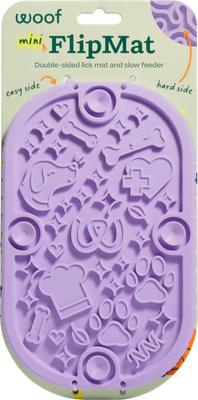 Woof: Dog Toy Lick Mat FlipMat - Mini Lavender