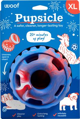 Woof Dog Toy: Pupsicle - Red, White, & Blue
