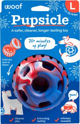 Woof Dog Toy: Pupsicle - Red, White, & Blue