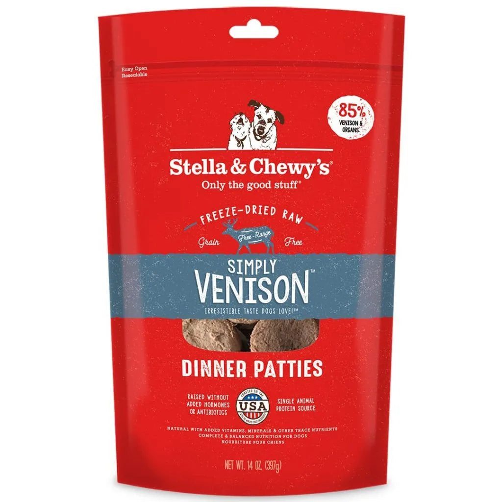 Simply Venison Freeze-Dried Raw Dinner Patties