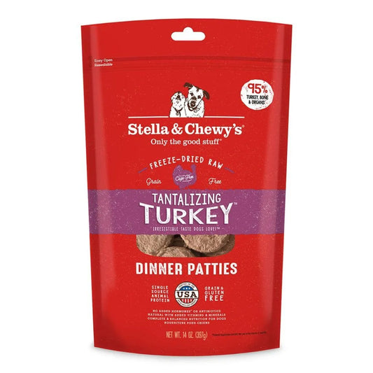 Tantalizing Turkey Freeze-Dried Raw Dinner Patties