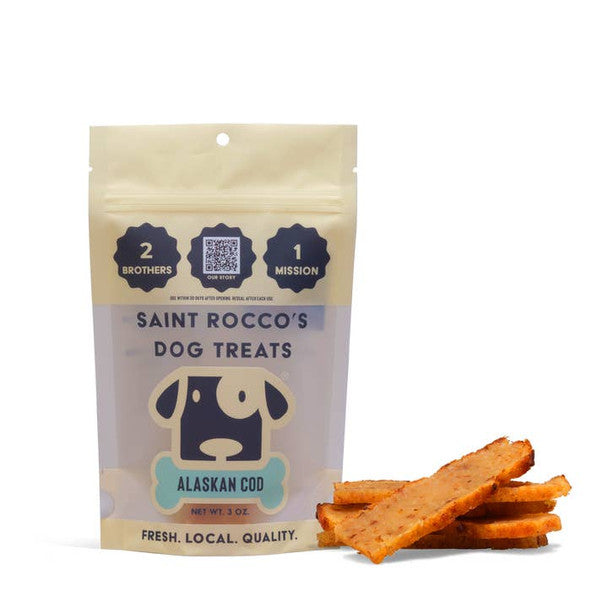 Saint Rocco's Dog Treats: Alaskan Cod
