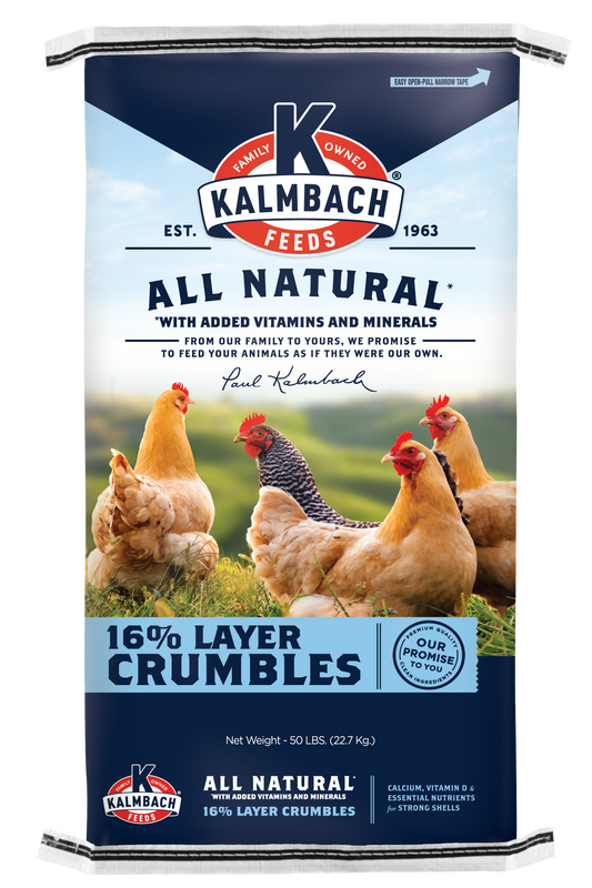 Kalmbach 16% All Natural Layer Crumble 50 lb