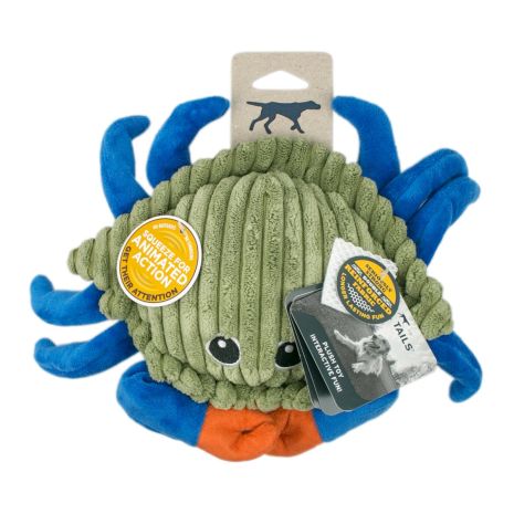 Tall Tails: Animated Crab Dog Toy